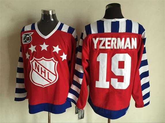 NHL All Star #19 Yzerman Red CCM Throwback 75TH Stitched NHL Jerseys,We sell and wholesale NHL All Star #19 Yzerman Red CCM Throwback 75TH Stitched NHL Jerseys on line form chian!